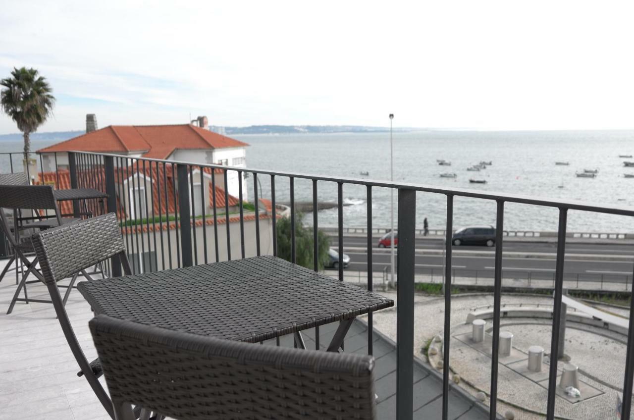 Ocean View Penthouse Lägenhet Paço de Arcos Exteriör bild